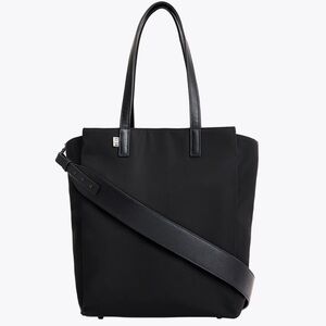 Béis Commuter Tote in Black - Work Laptop Bag